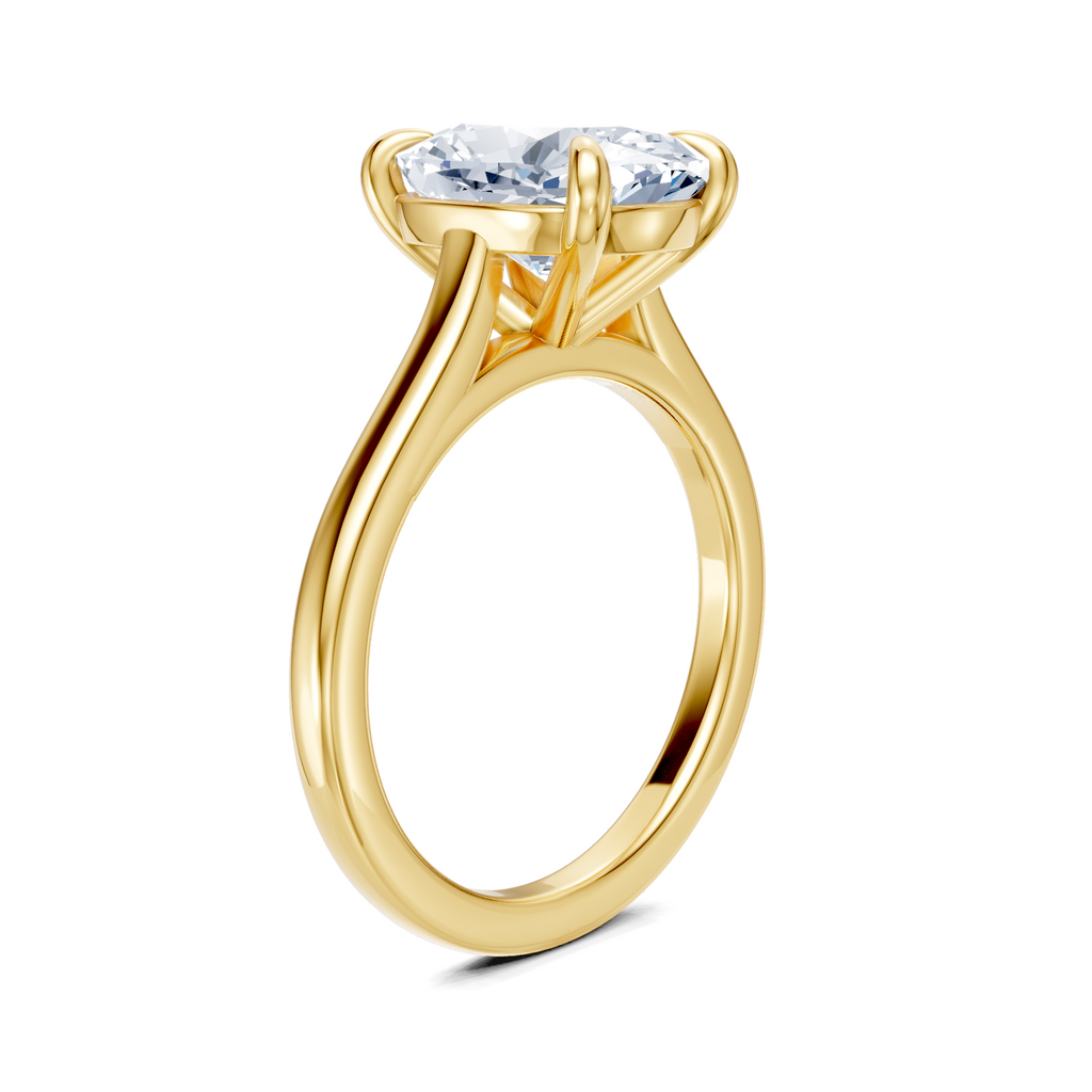 Image for Maison Cathedral Engagement Ring | 14k Yellow Gold