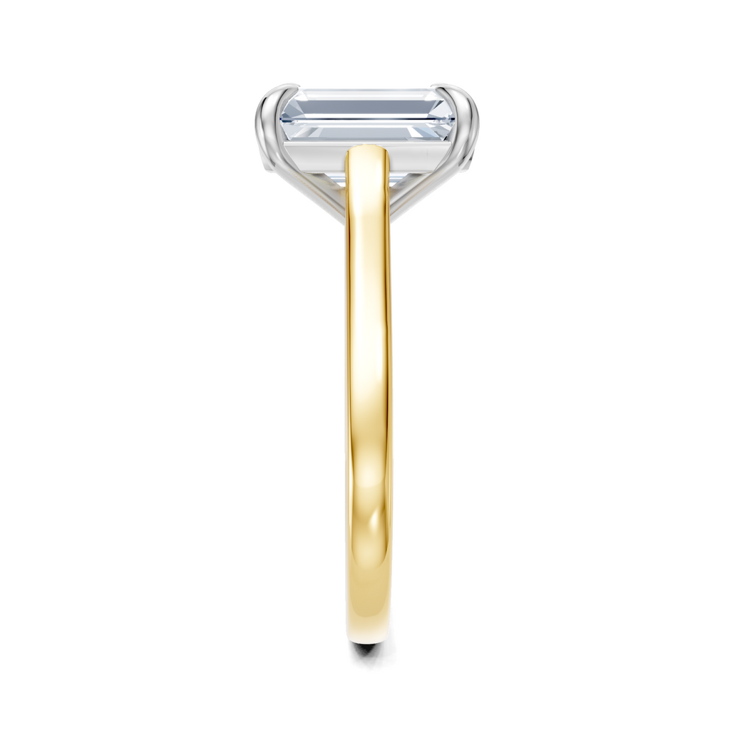Image for Maison Cathedral Engagement Ring | 14k Two Tone
