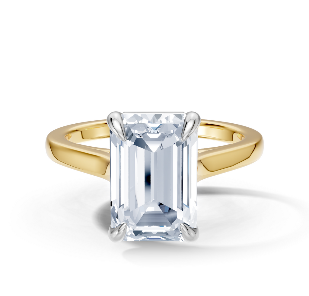 Image for Maison Cathedral Engagement Ring | 14k Two Tone