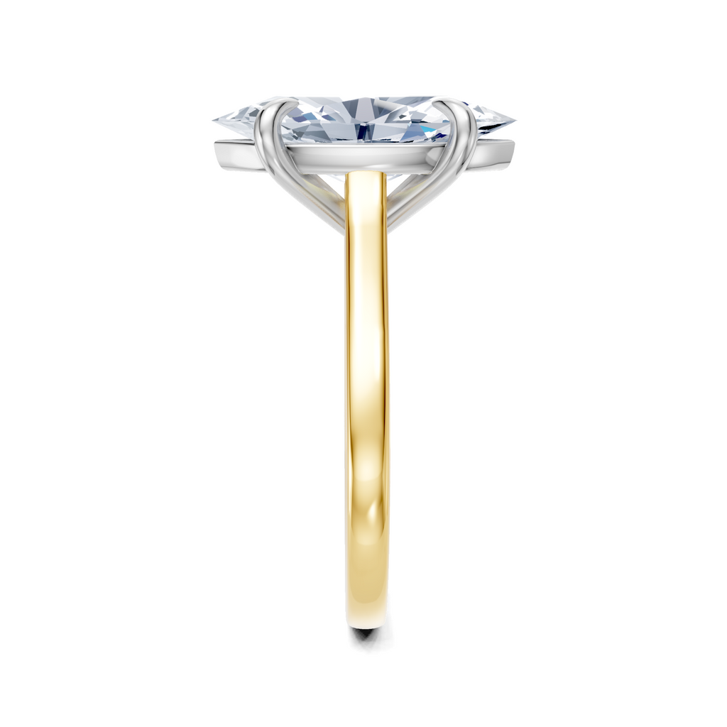 Image for Maison Cathedral Engagement Ring | 18k Two Tone