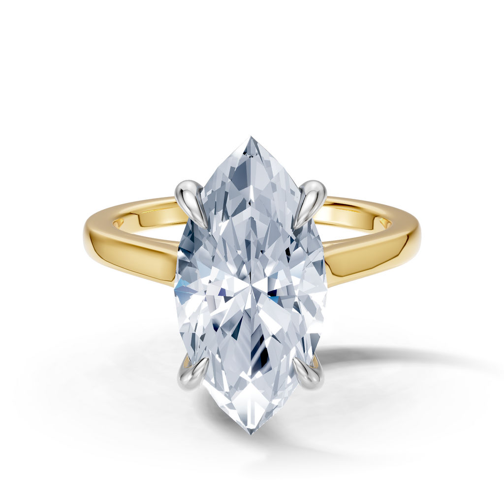 Image for Maison Cathedral Engagement Ring | 18k Two Tone