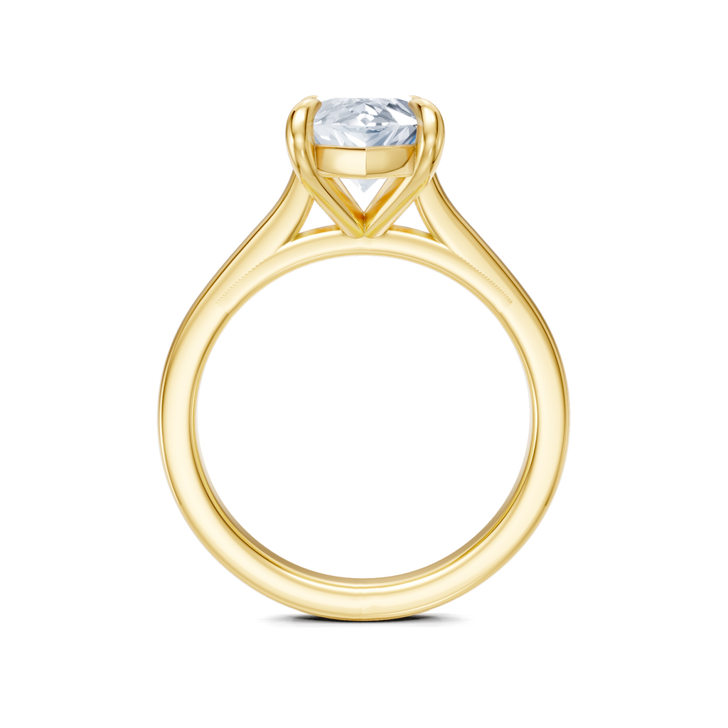 Image for Maison Cathedral Engagement Ring | 14k Yellow Gold