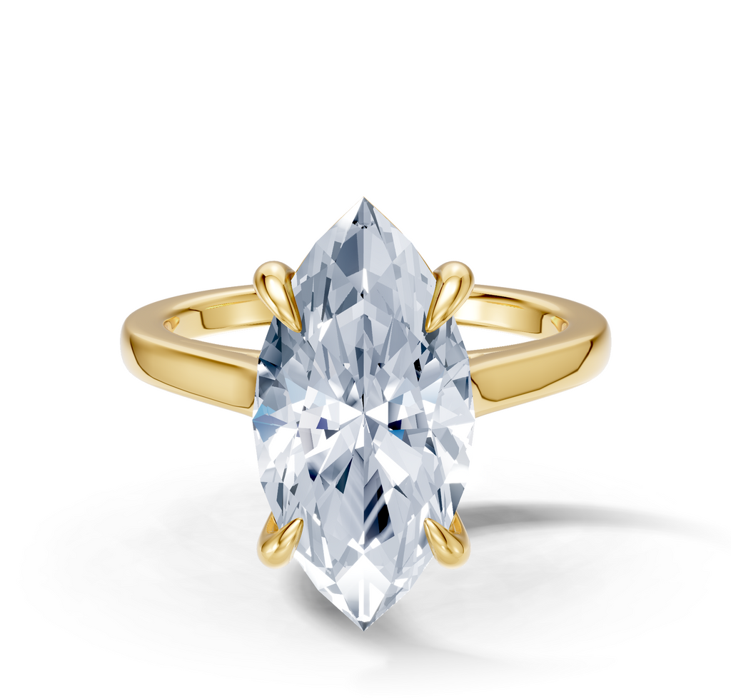 Image for Maison Cathedral Engagement Ring | 14k Yellow Gold