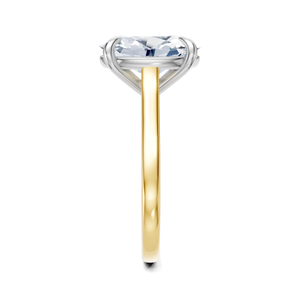 Image for Maison Cathedral Engagement Ring | 18k Two Tone