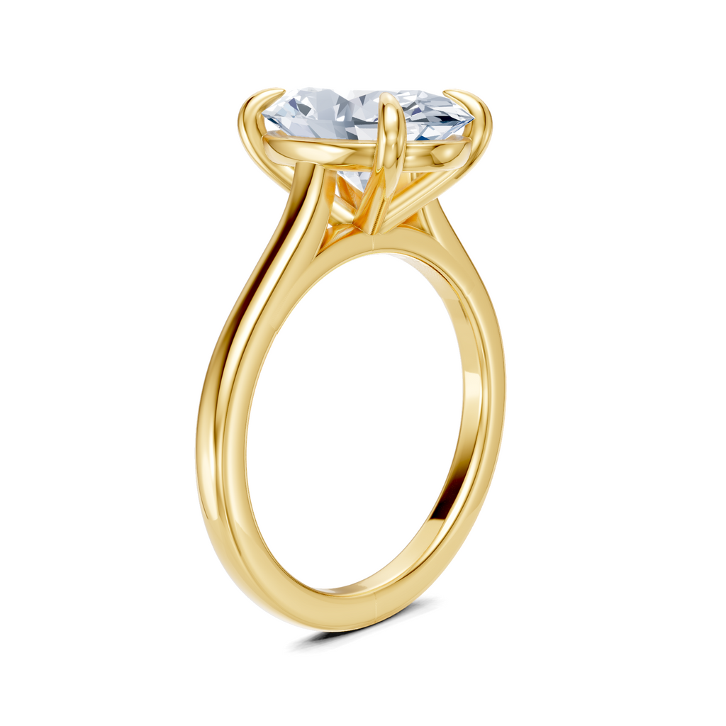 Image for Maison Cathedral Engagement Ring | 14k Yellow Gold