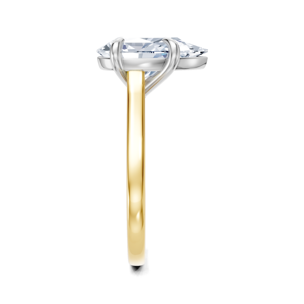 Image for Maison Cathedral Engagement Ring | 18k Two Tone