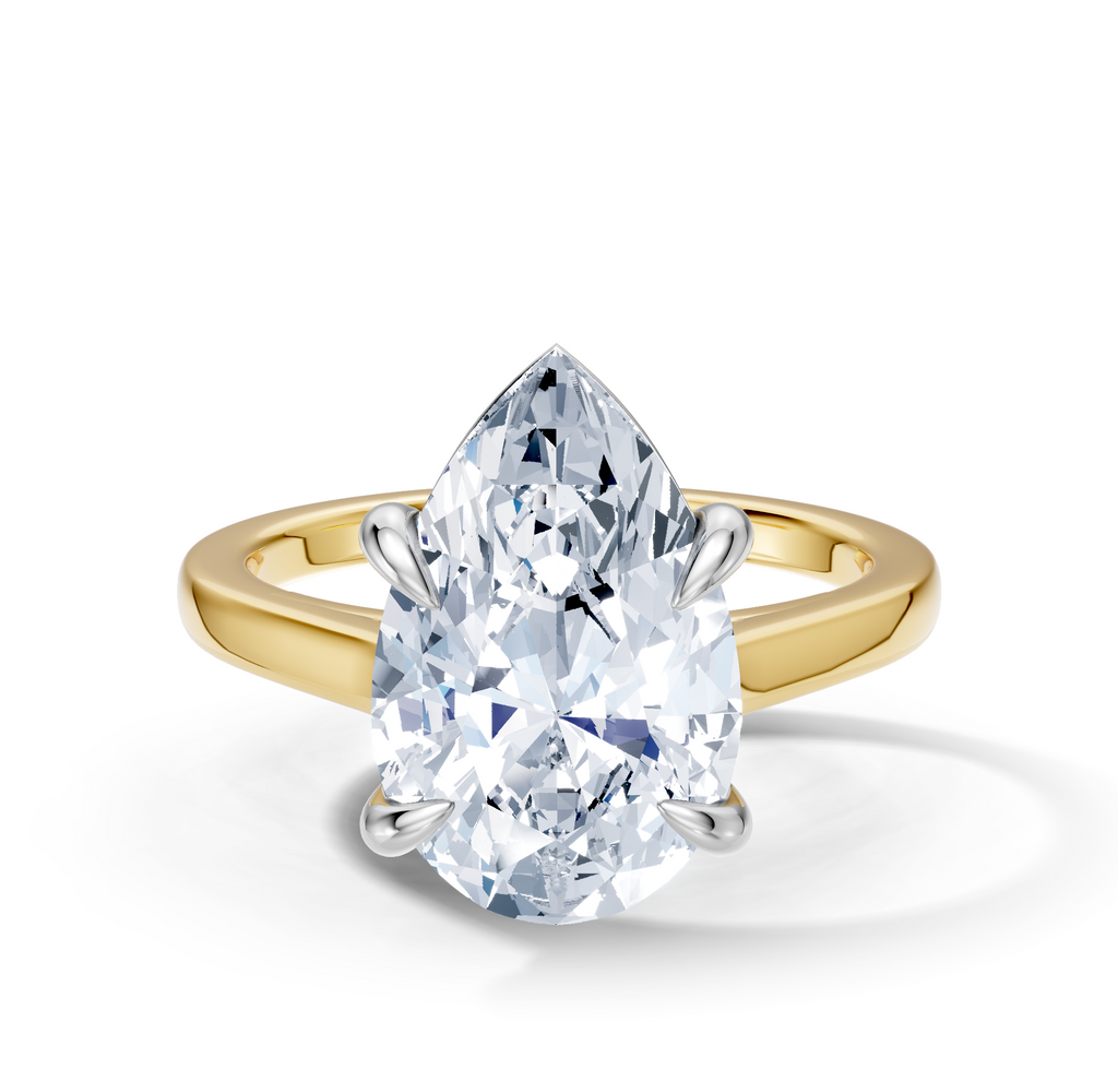 Image for Maison Cathedral Engagement Ring | 18k Two Tone