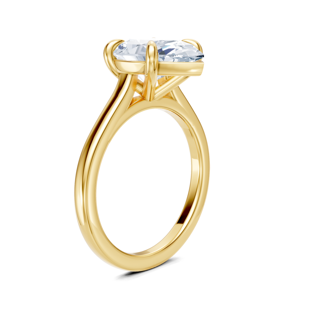 Image for Maison Cathedral Engagement Ring | 14k Yellow Gold