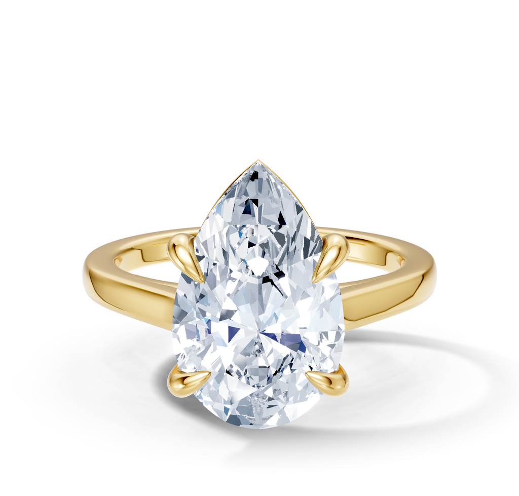 Image for Maison Cathedral Engagement Ring | 14k Yellow Gold
