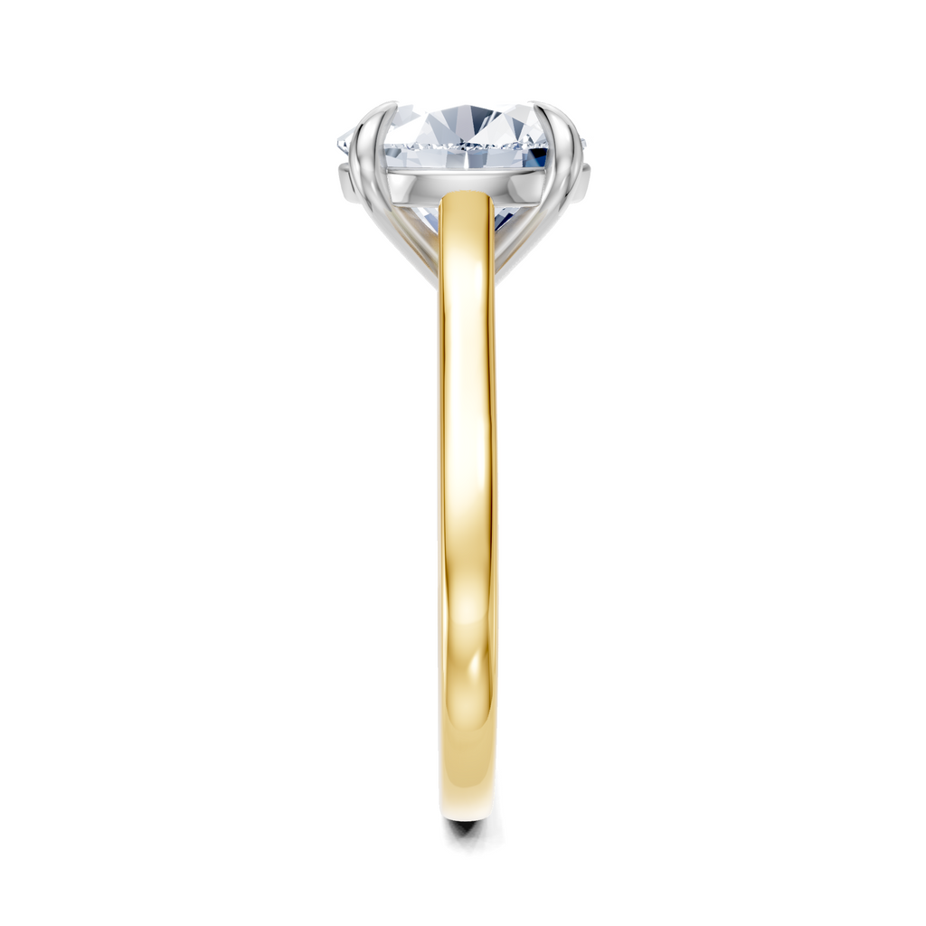 Image for Maison Cathedral Engagement Ring | 18k Two Tone