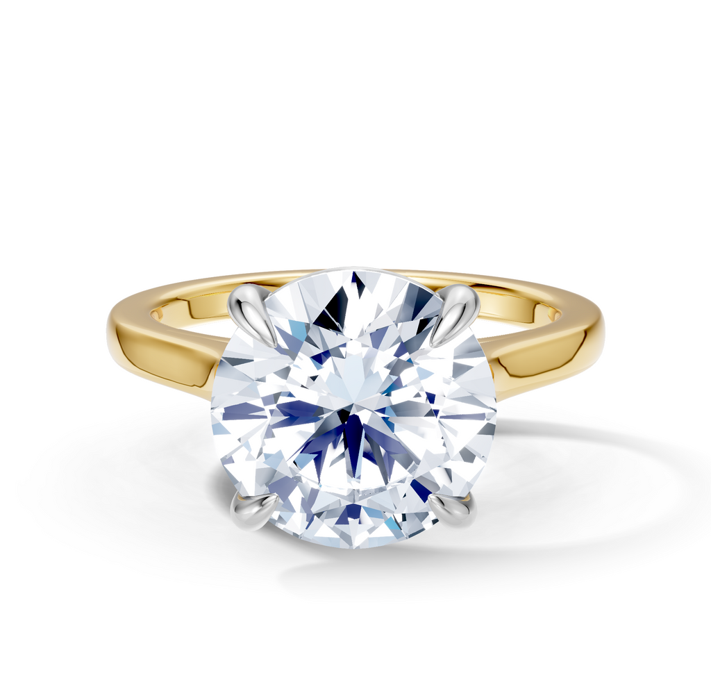 Image for Maison Cathedral Engagement Ring | 18k Two Tone