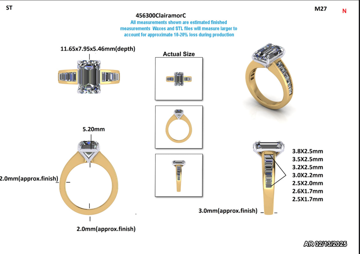 Charde Custom Engagement Ring