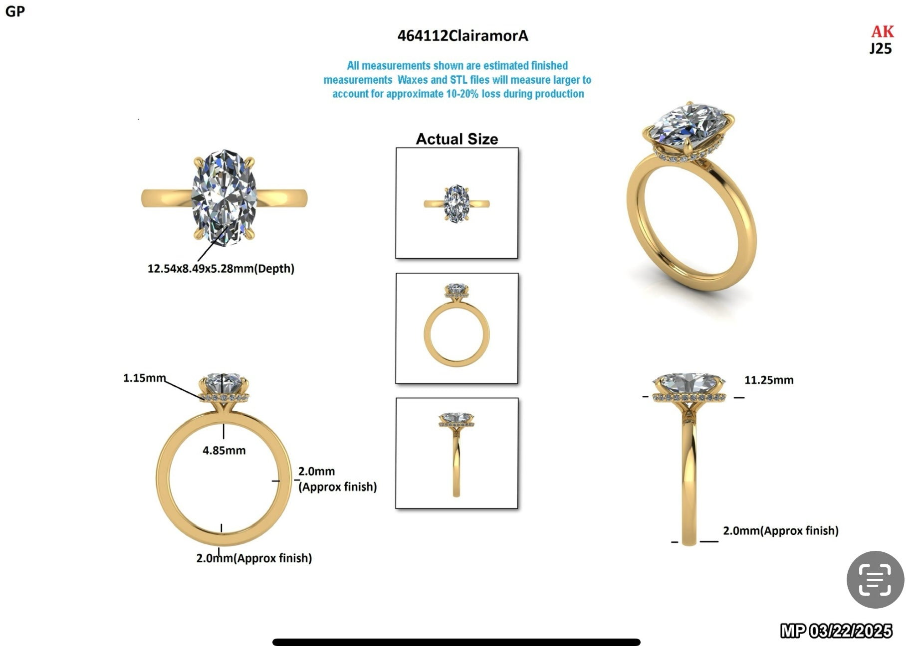 Aron C. Custom Engagement Ring