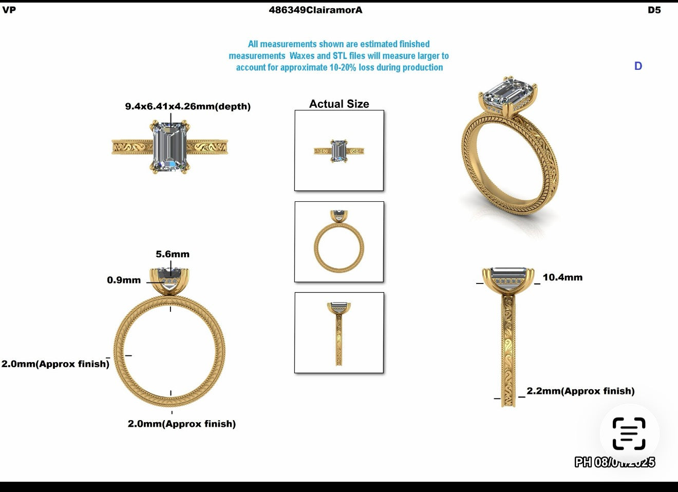Mario P. Custom Engagement Ring