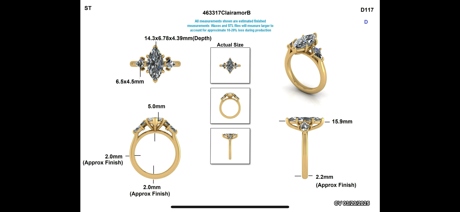 Ernesto A.M. Custom Engagement Ring