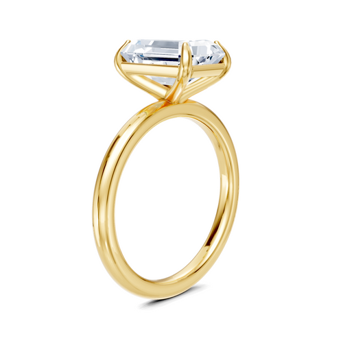 Ame Solitaire | 14k Yellow Gold