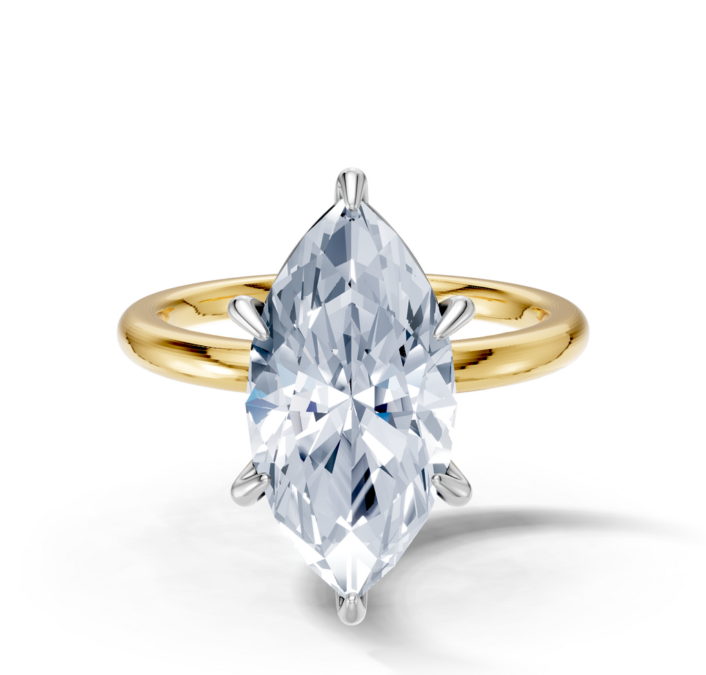 Image for Ame Solitaire | 14k Two Tone