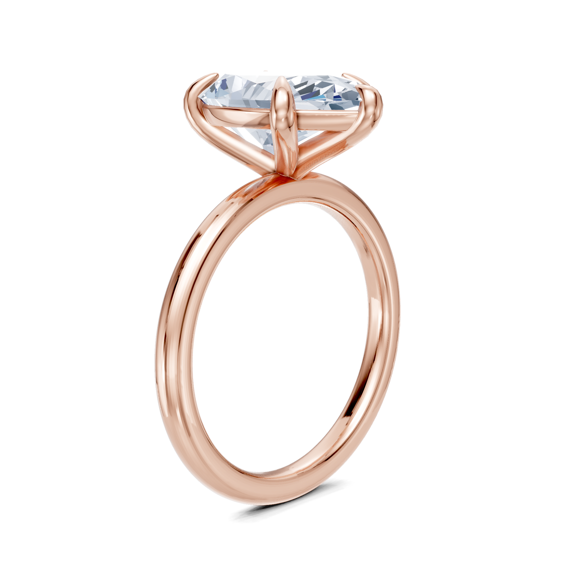 Ame Solitaire | 18k Rose Gold