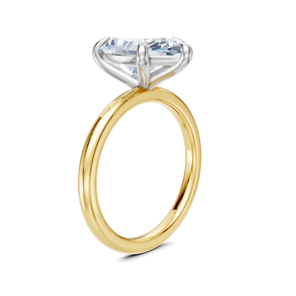 Image for Ame Solitaire | 14k Two Tone