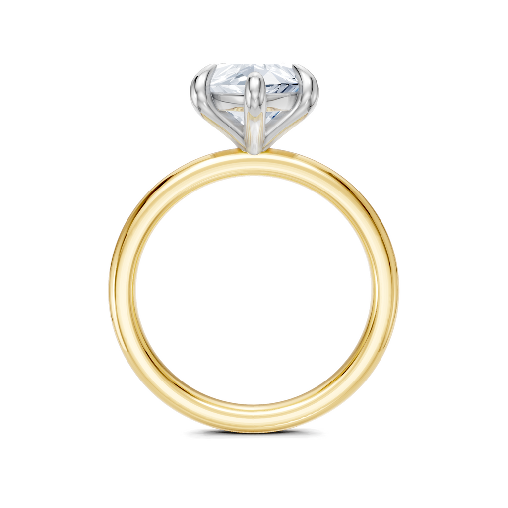Image for Ame Solitaire | 14k Two Tone