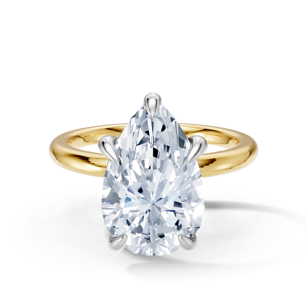 Image for Ame Solitaire | 14k Two Tone