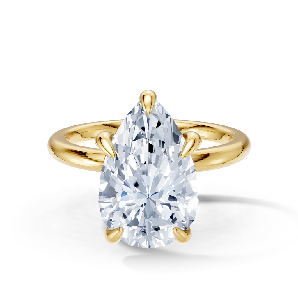 Image for Ame Solitaire | 18k Yellow Gold