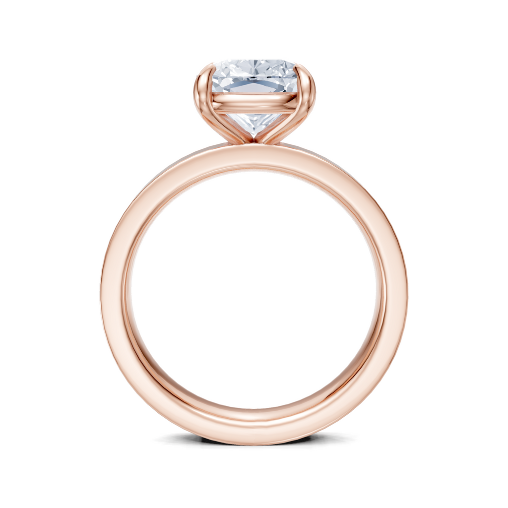 Image for Sage Square Shank | 18k Rose Gold