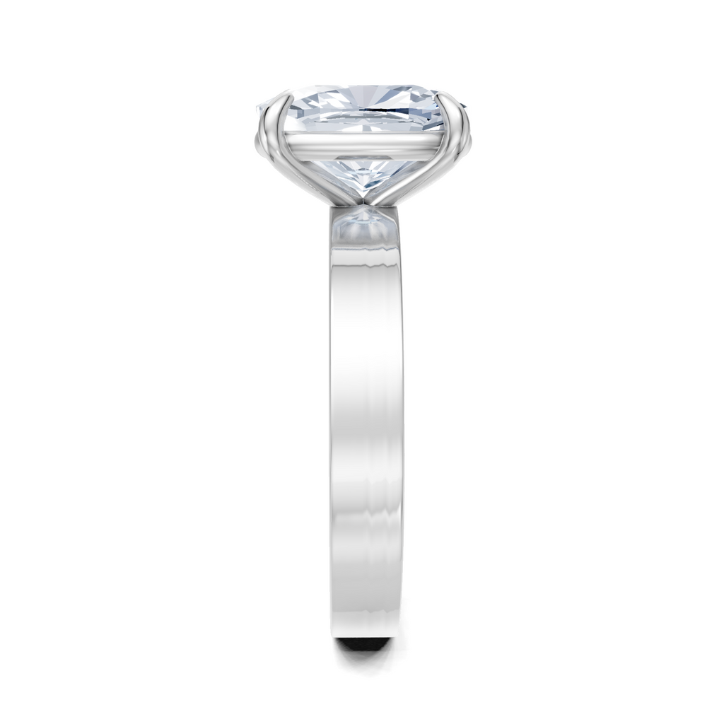 Image for Sage Square Shank | 18k White Gold