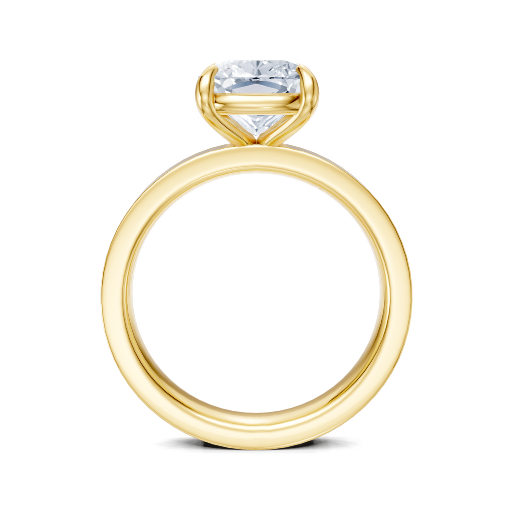 Image for Sage Square Shank | 18k Yellow Gold
