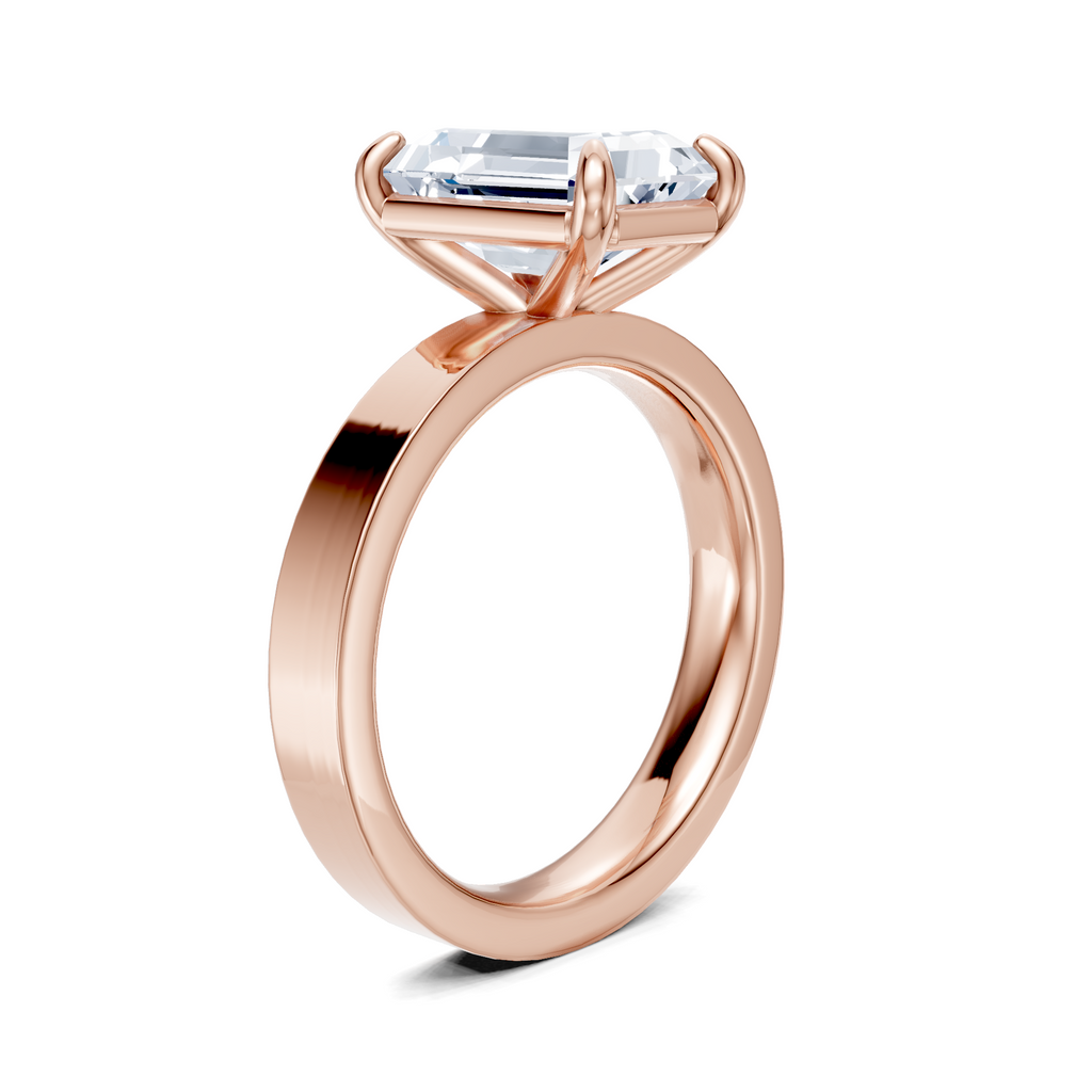 Image for Sage Square Shank | 18k Rose Gold