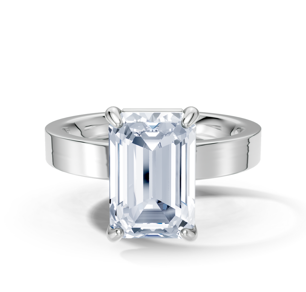 Image for Sage Square Shank | 14k White Gold