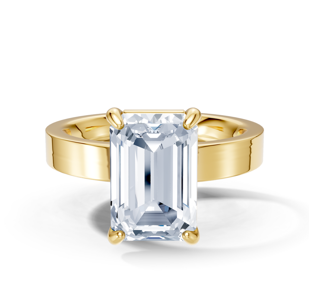 Image for Sage Square Shank | 14k Yellow Gold