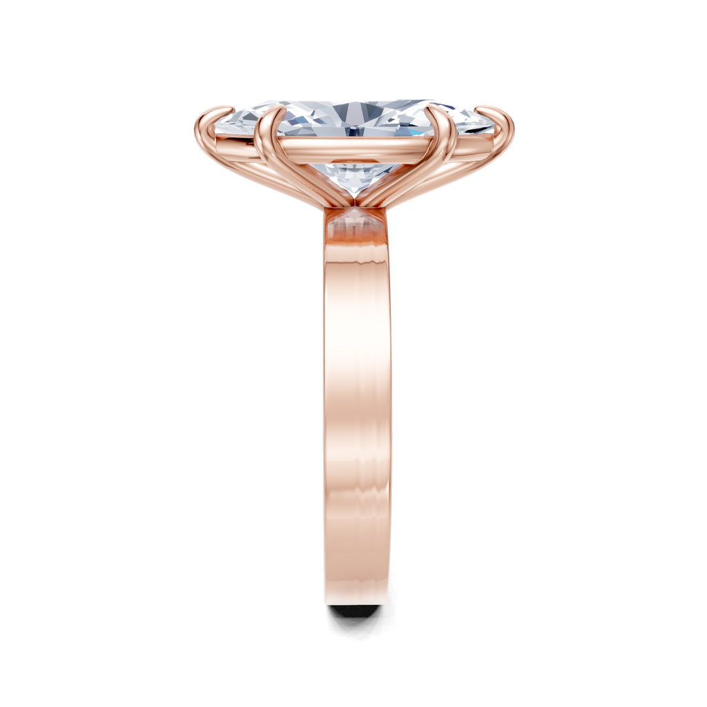 Image for Sage Square Shank | 18k Rose Gold
