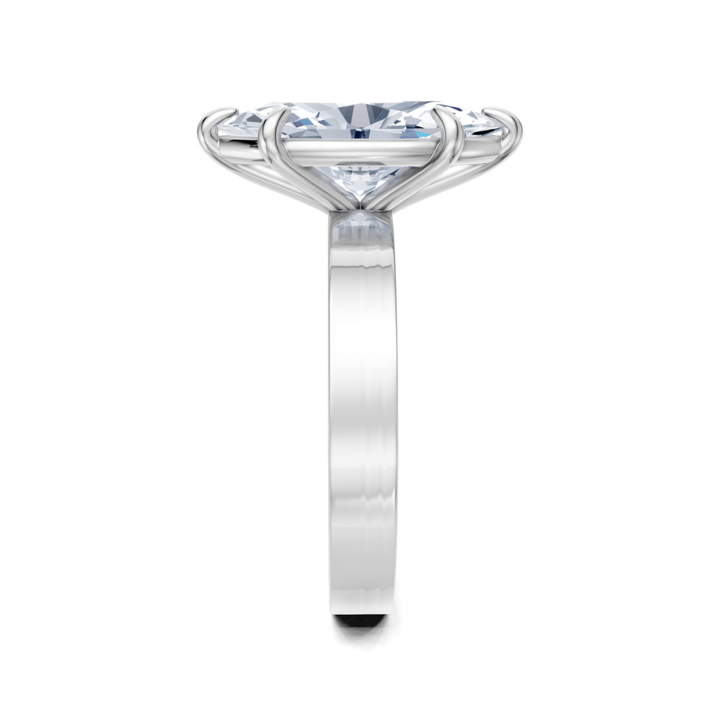 Image for Sage Square Shank | 18k White Gold