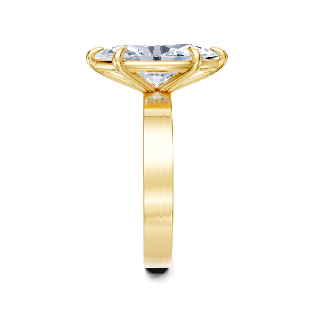 Image for Sage Square Shank | 18k Yellow Gold