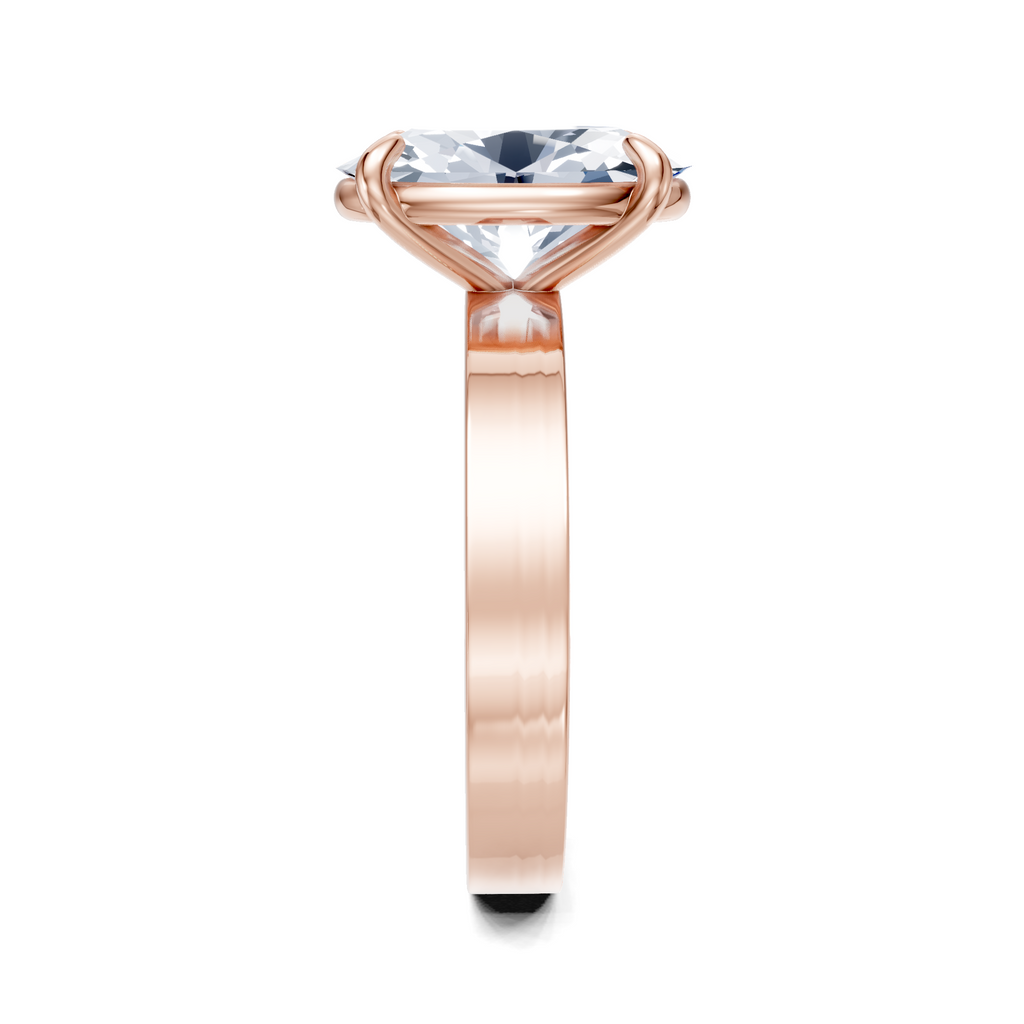 Image for Sage Square Shank | 18k Rose Gold