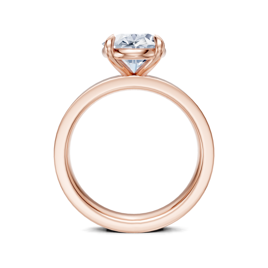 Image for Sage Square Shank | 14k Rose Gold