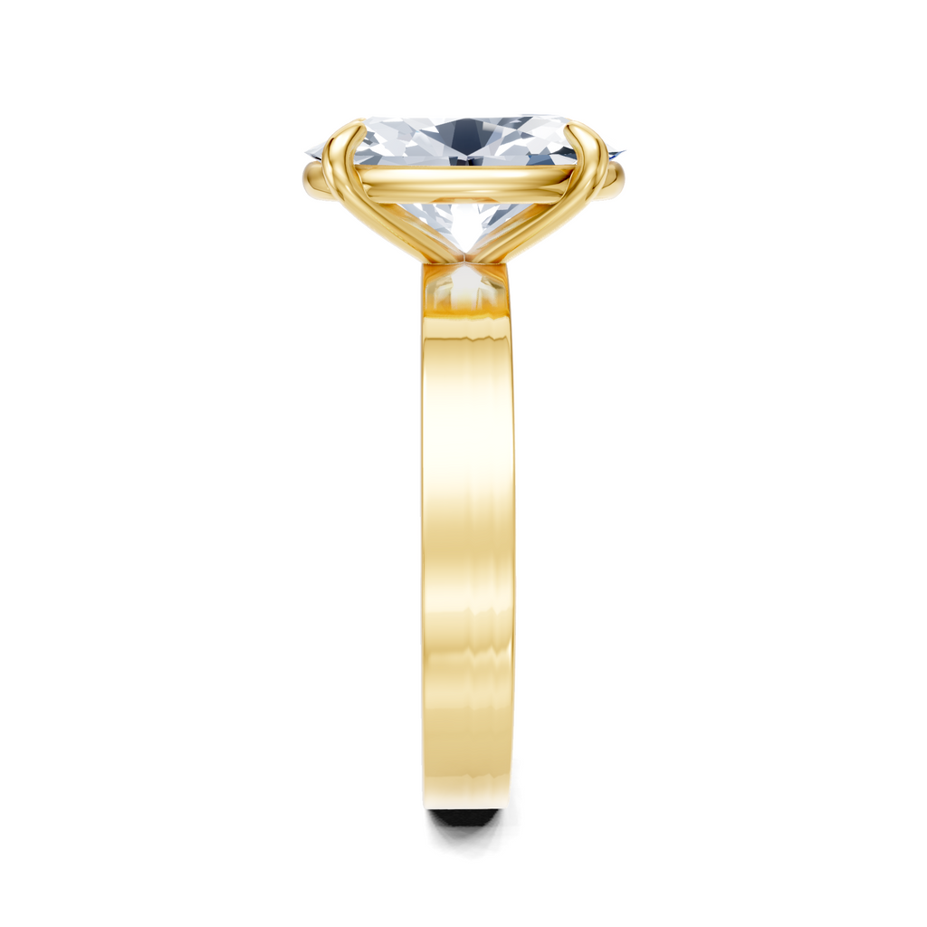 Image for Sage Square Shank | 18k Yellow Gold