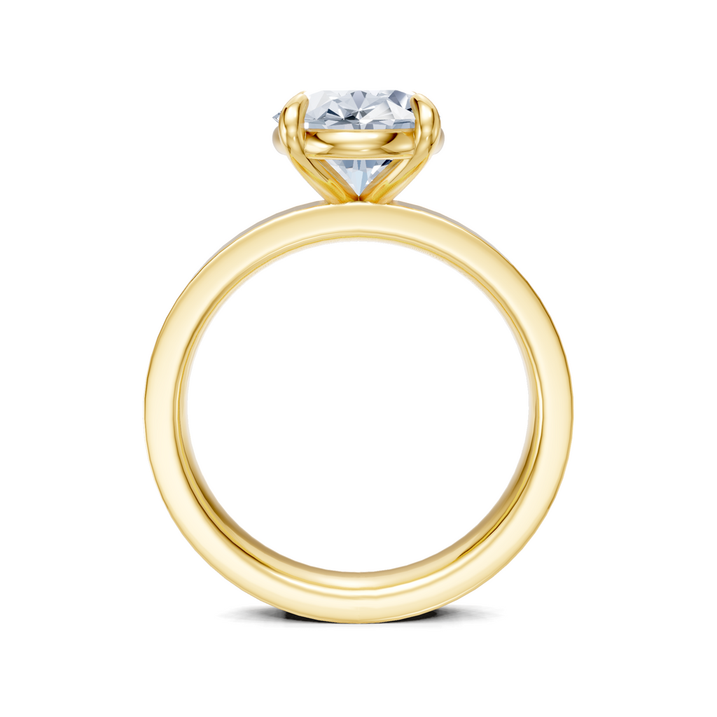 Image for Sage Square Shank | 14k Yellow Gold