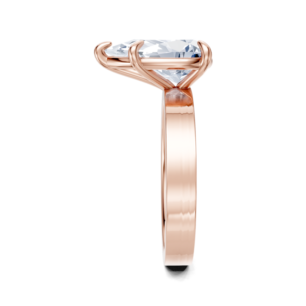 Image for Sage Square Shank | 18k Rose Gold