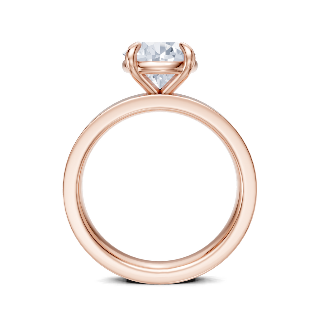 Image for Sage Square Shank | 18k Rose Gold