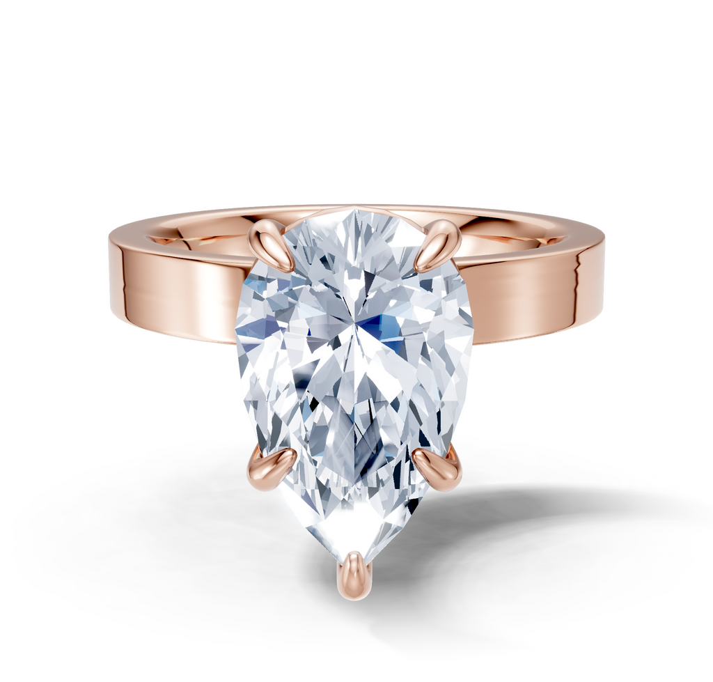 Image for Sage Square Shank | 18k Rose Gold
