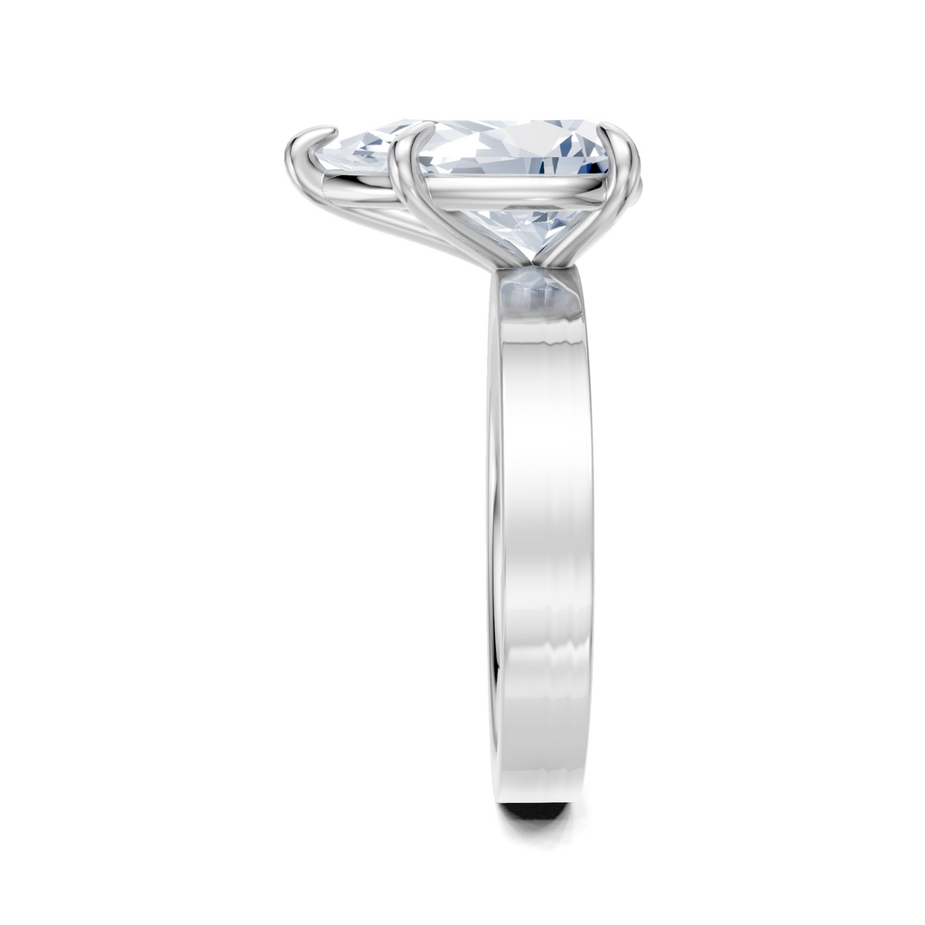 Image for Sage Square Shank | 18k White Gold