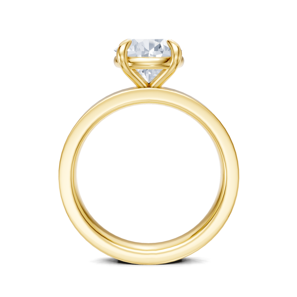 Image for Sage Square Shank | 18k Yellow Gold