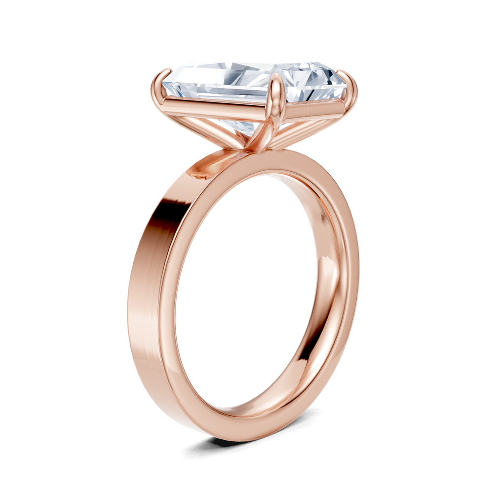 Image for Sage Square Shank | 18k Rose Gold
