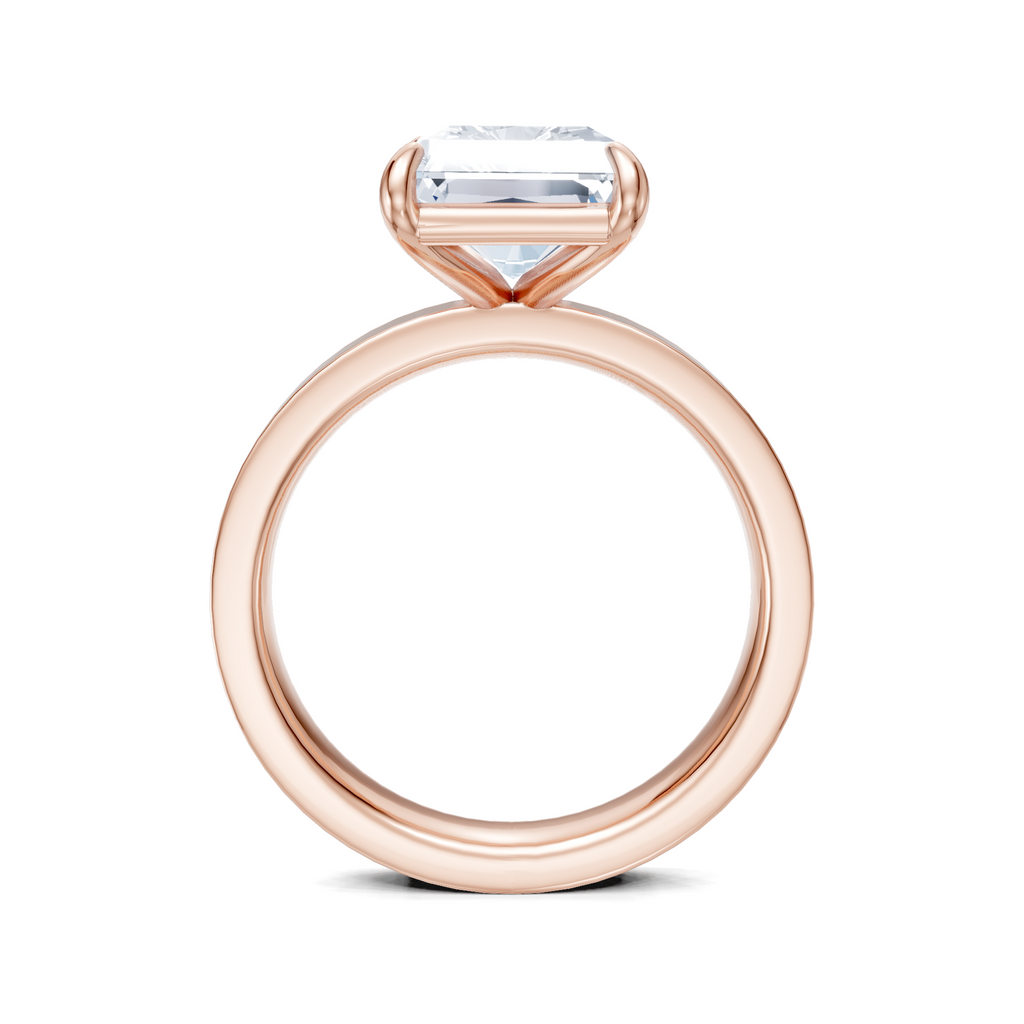 Image for Sage Square Shank | 18k Rose Gold