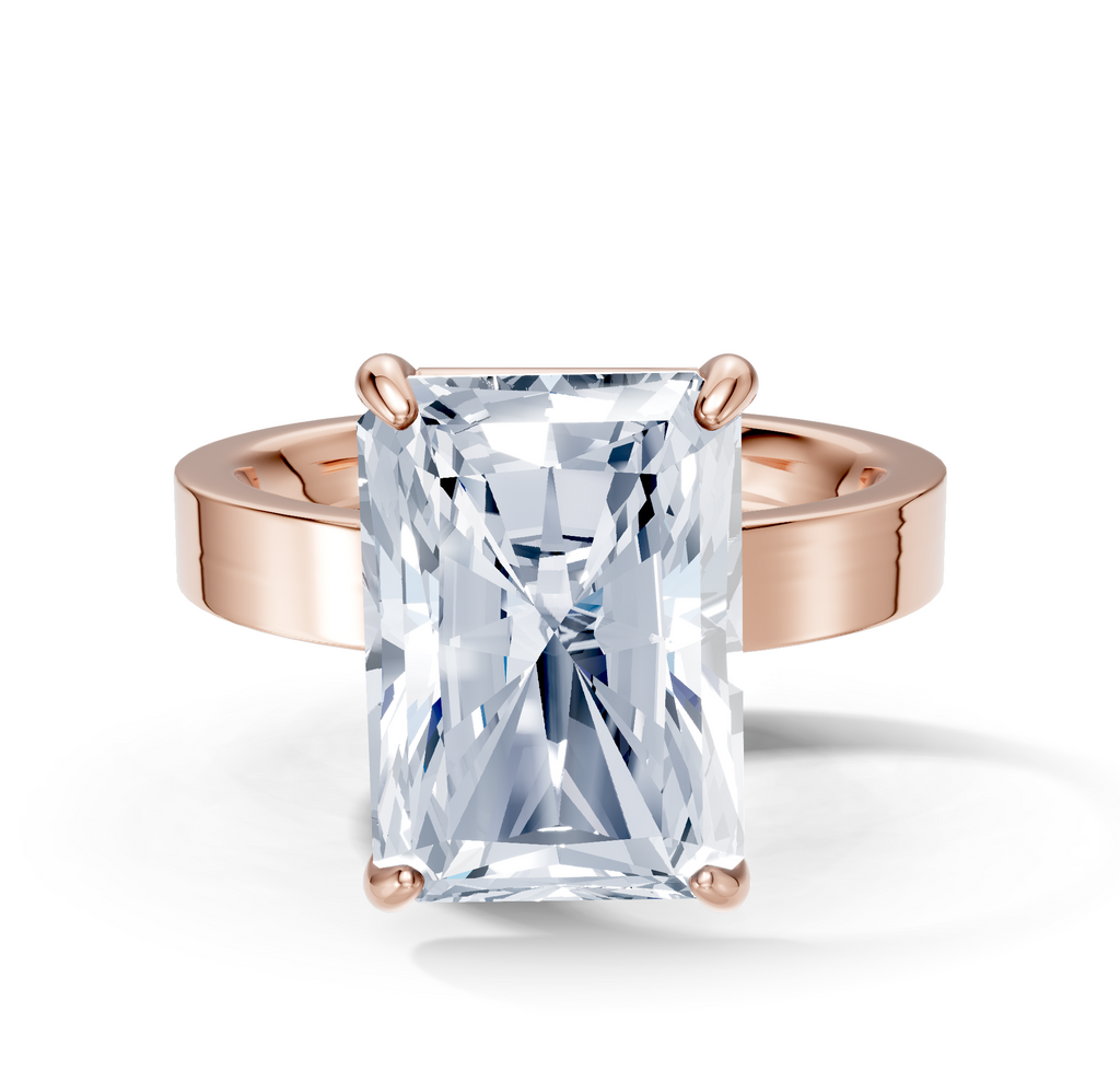 Image for Sage Square Shank | 18k Rose Gold