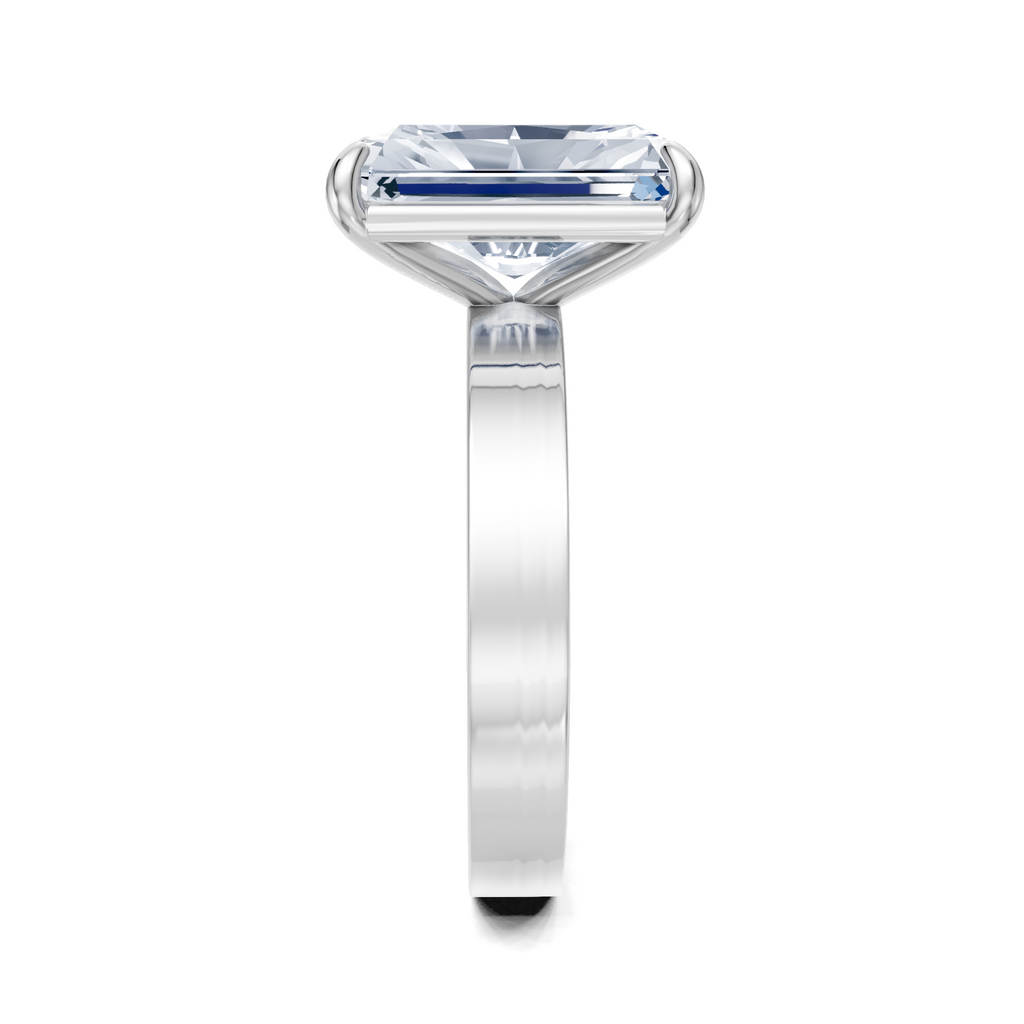 Image for Sage Square Shank | 18k White Gold