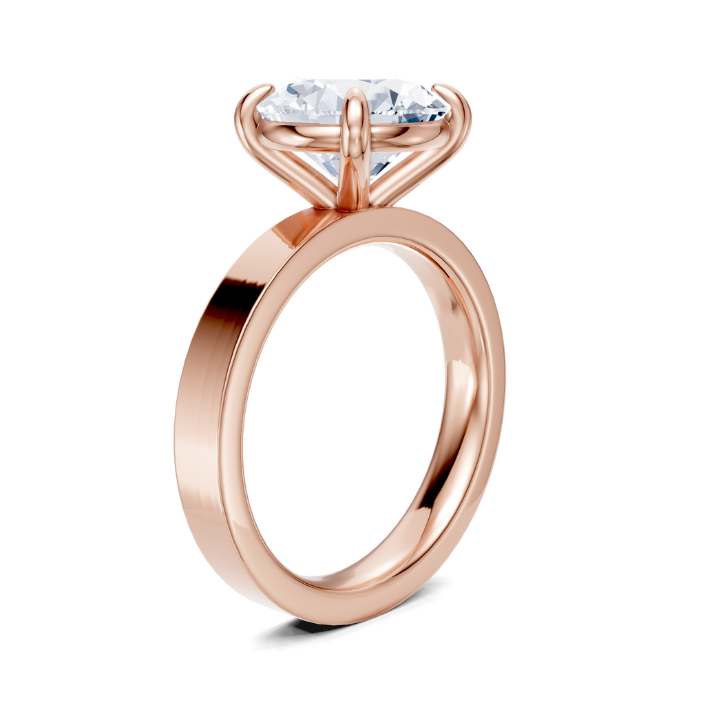 Image for Sage Square Shank | 18k Rose Gold