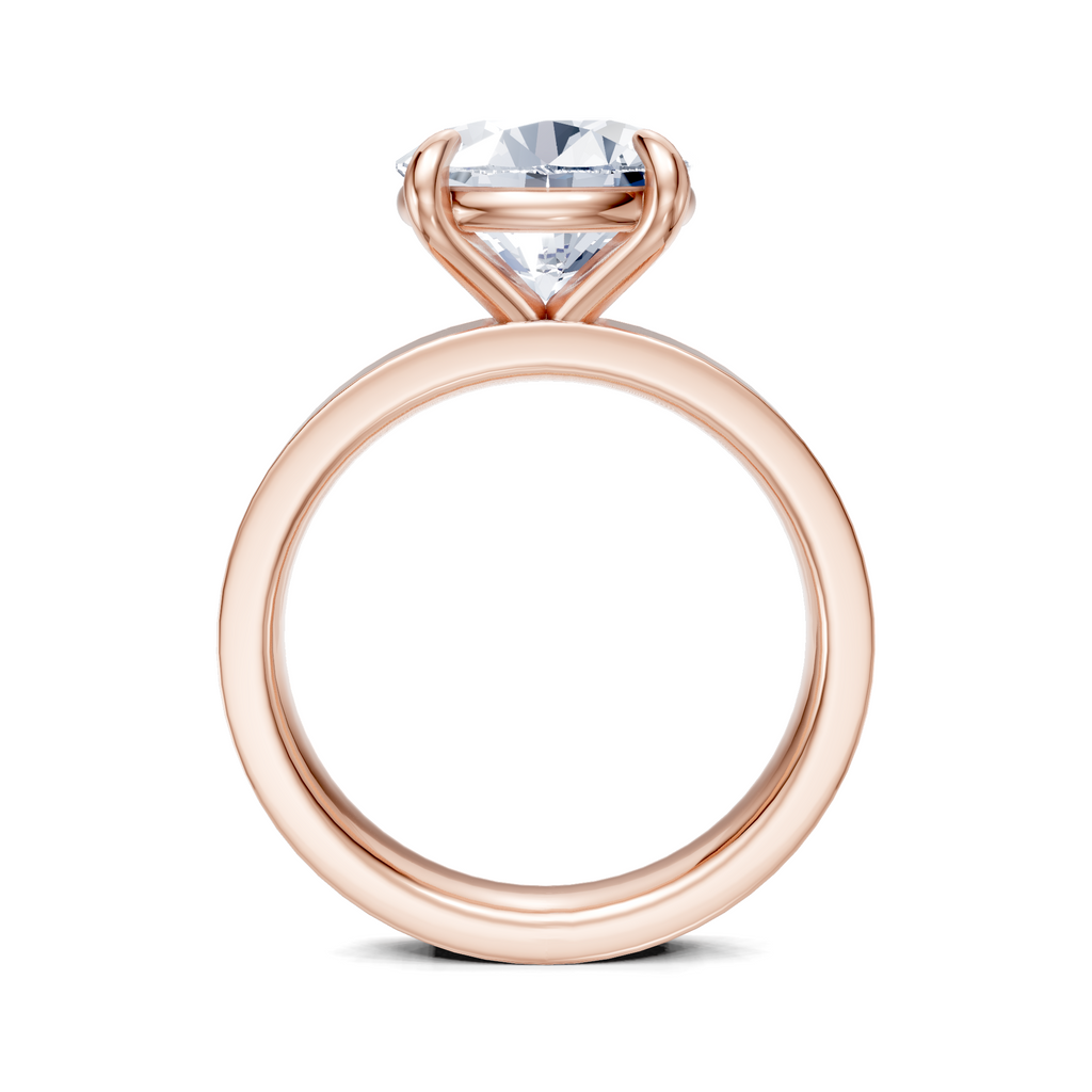 Image for Sage Square Shank | 18k Rose Gold